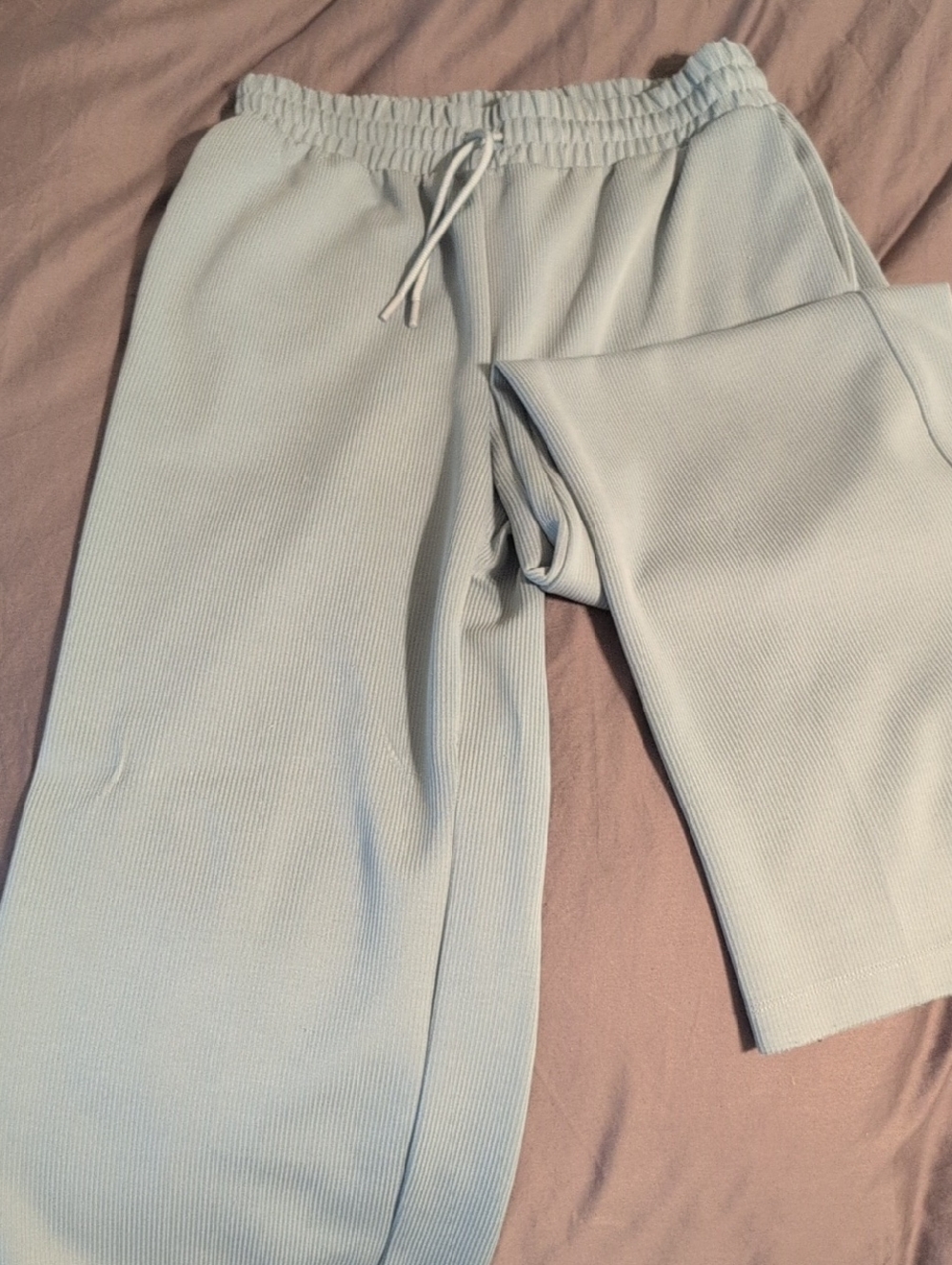 all in motion Light Blue Elastic Waist Pants